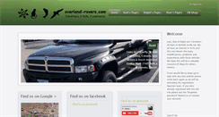 Desktop Screenshot of overland-rovers.com